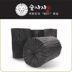 공기정화용/가습용 숯사자 참숯 백탄 12cm 
