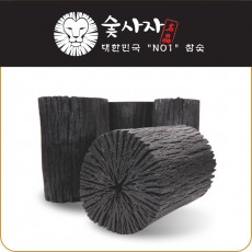 공기정화용/가습용 숯사자 참숯 백탄 15cm 