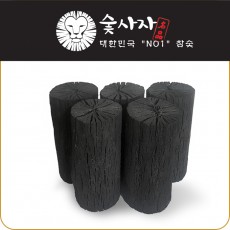 공기정화용/가습용 숯사자 참숯 백탄 20cm 